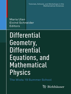 cover image of Differential Geometry, Differential Equations, and Mathematical Physics
